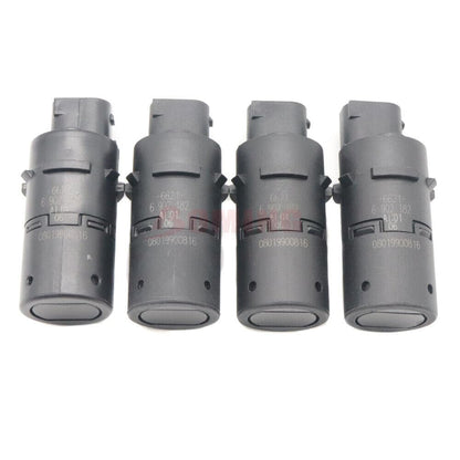 ya 2 8.15 4pcs Parking Sensor PDC Sensor Rear 66216902182 Black for BMW E38 E39 E53 X5