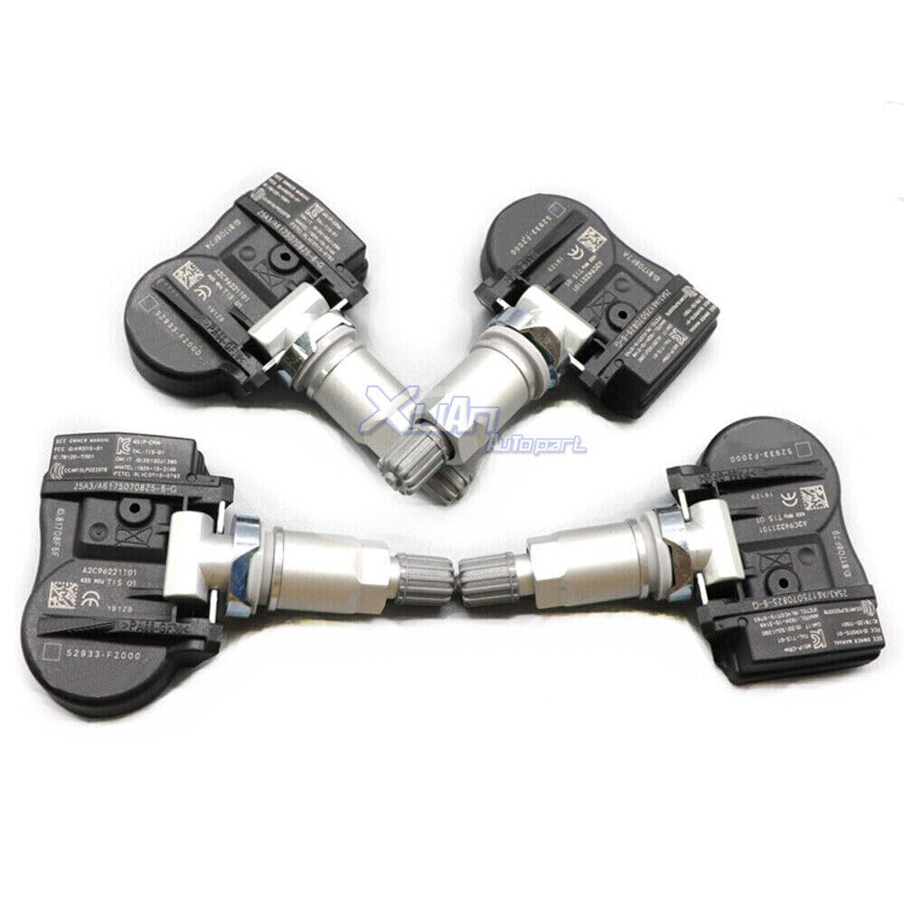 ya 2 8.15 4 TPMS tire Pressure sensors 52933-F2000 Suitable for Modern Ioniq for Kia NIRO 433Mhz