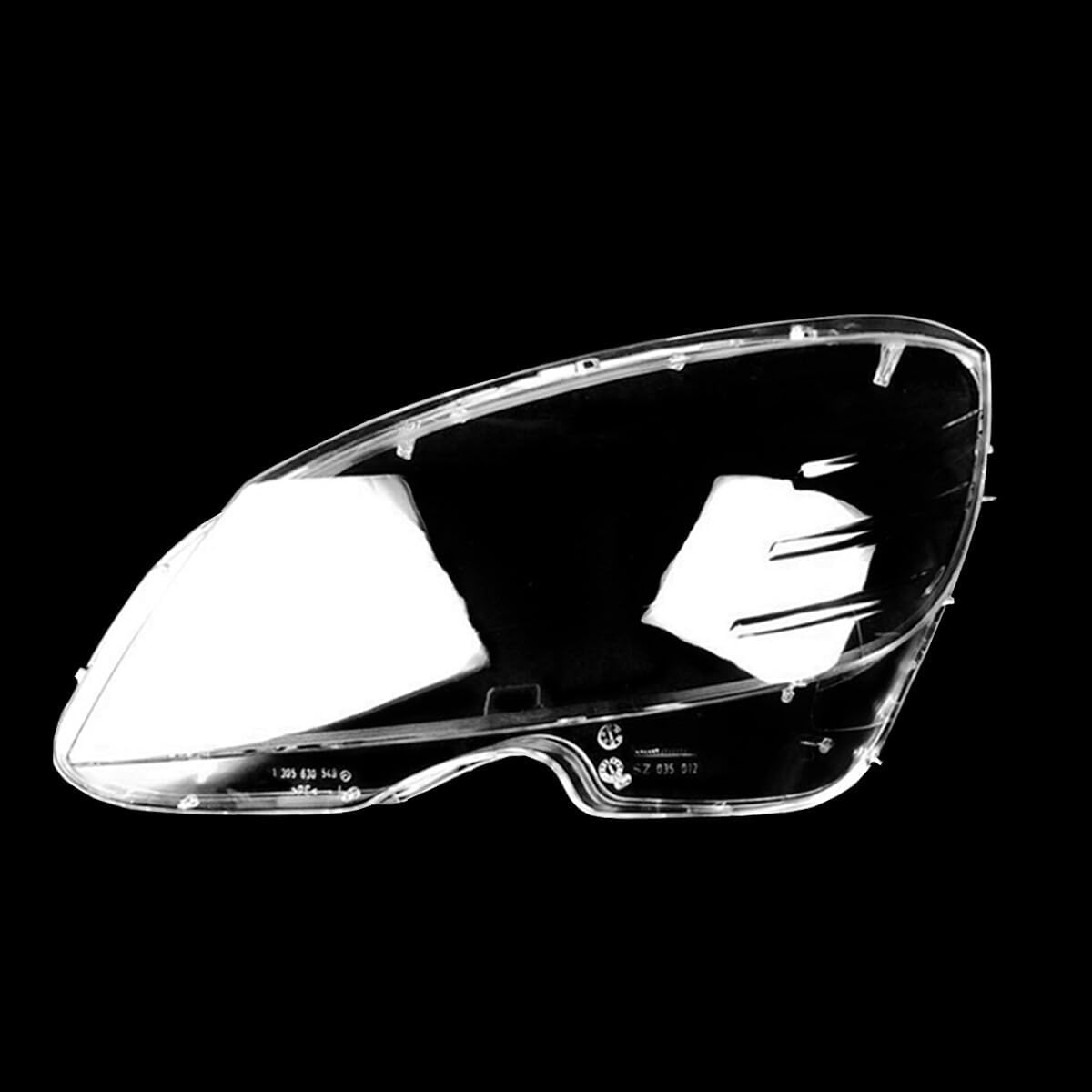 ya 7 8.24 baidi Streuscheibe Scheinwerferglas Abdeckung Linse F¨¹r for Mercedes-Benz C-Class 2008-10