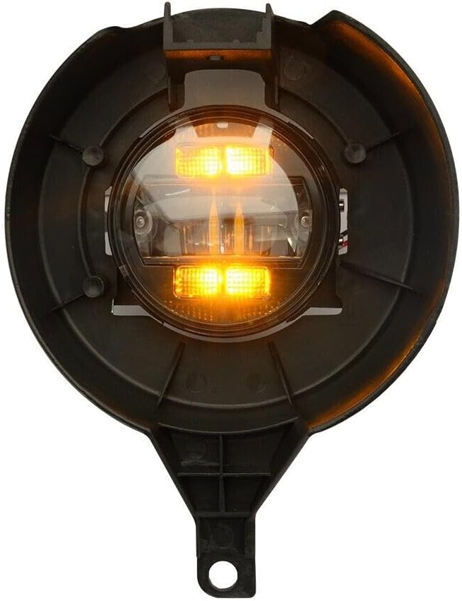 ya 10 9.16 zhengce DRL LED Fog Light Driving Light Kit for Nissan Frontier D40 with Chrome Ste