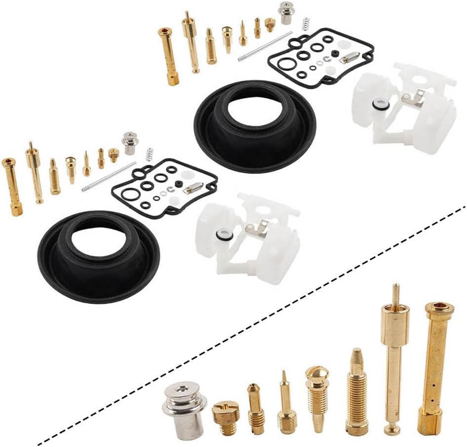 ya 2 8.15 2x Carburetor Repair Kit Carb Float Diaphragm Set For BST 33 for BMW F650