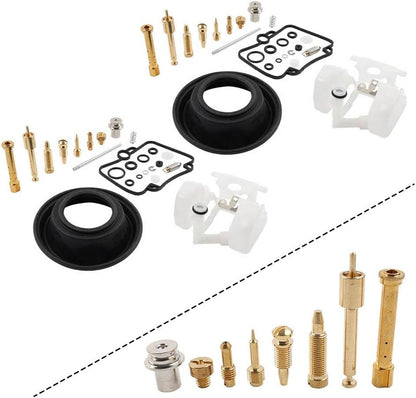 ya 2 8.15 2x Carburetor Repair Kit Carb Float Diaphragm Set For BST 33 for BMW F650