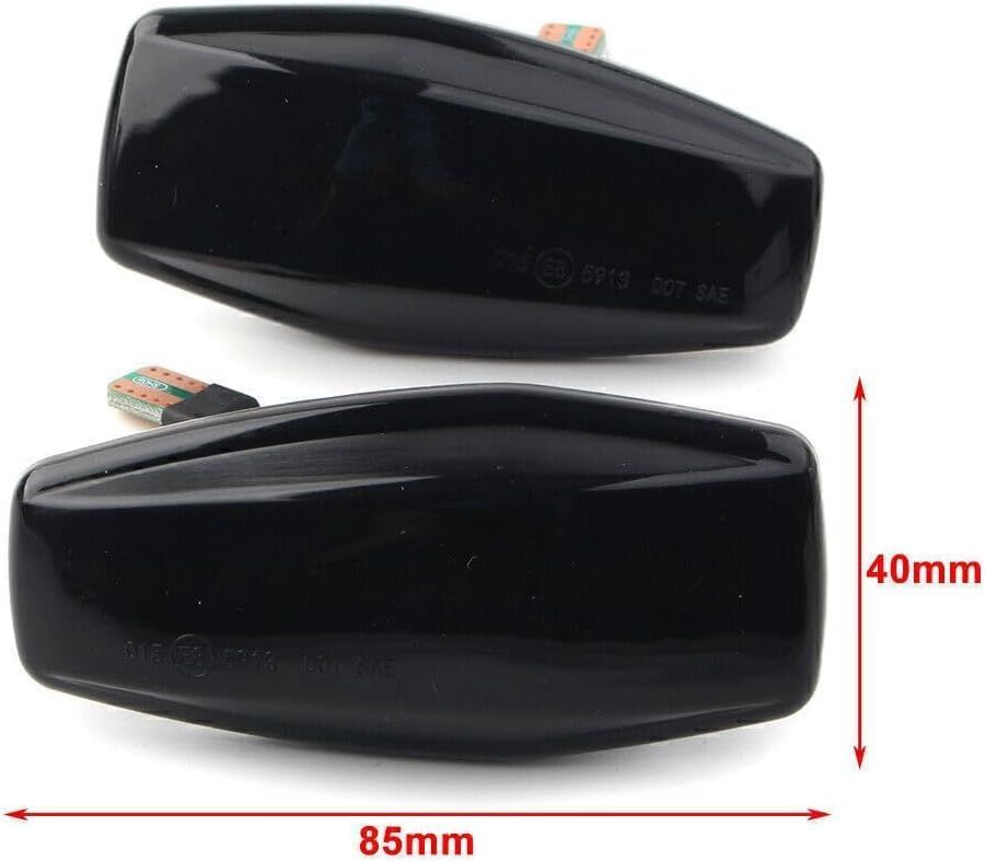 ya 14 9.20 zhengce for Hyundai Sonata Coupe for Tucson Trajet LED Dynamic Turn Signal Side Ma-1
