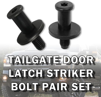 ya 10 9.16 baidi 2X Tail Gate Latch Tailgate Striker Bolt Set for for Cadillac for Chevrolet for GMC for Hummer