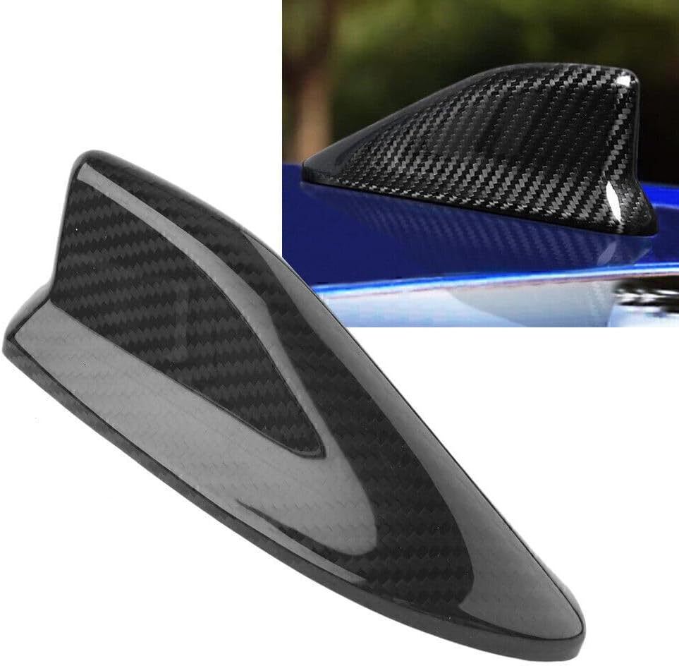 ya 14 9.20 zhengce 1x Carbon Fiber Shark fin Antenna Cover Trim Fit for Subaru BRZ for Toyota-1