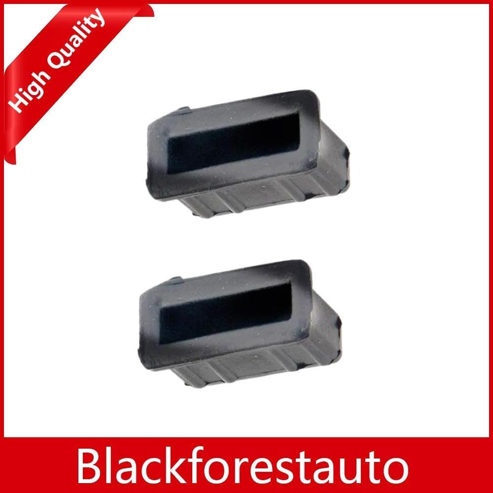 ya 5 8.10 2Pcs Radiator Top Mount Rubber Grommet Plug Fits For E31 E34 E36 850i 525i 318i
