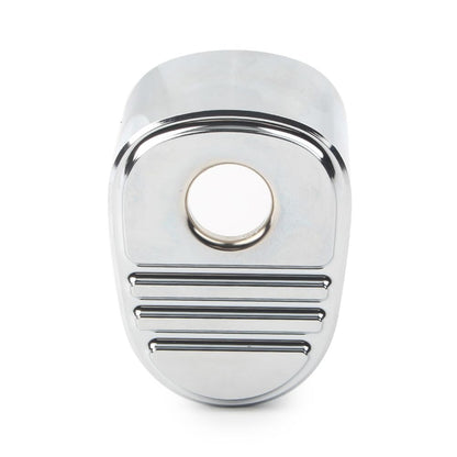 ya 9 10.24 Chrome Ignition Switch Cover Fit for Harley Electra Road Glide FLH 2014-22