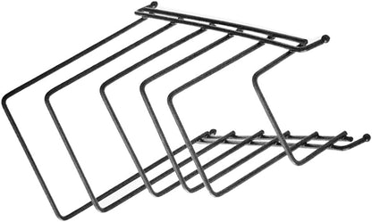 ya 26 10.21 baidi Wrought Iron Stora Rack Plates Holder Baking Pan Organizer Kitchen Dish Dryer-2