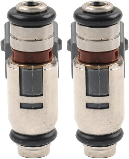 ya 2 8.15 2PCS Fuel Injector 27609-01B for Harley Twin Cam 2001-2016 4.3 Injector