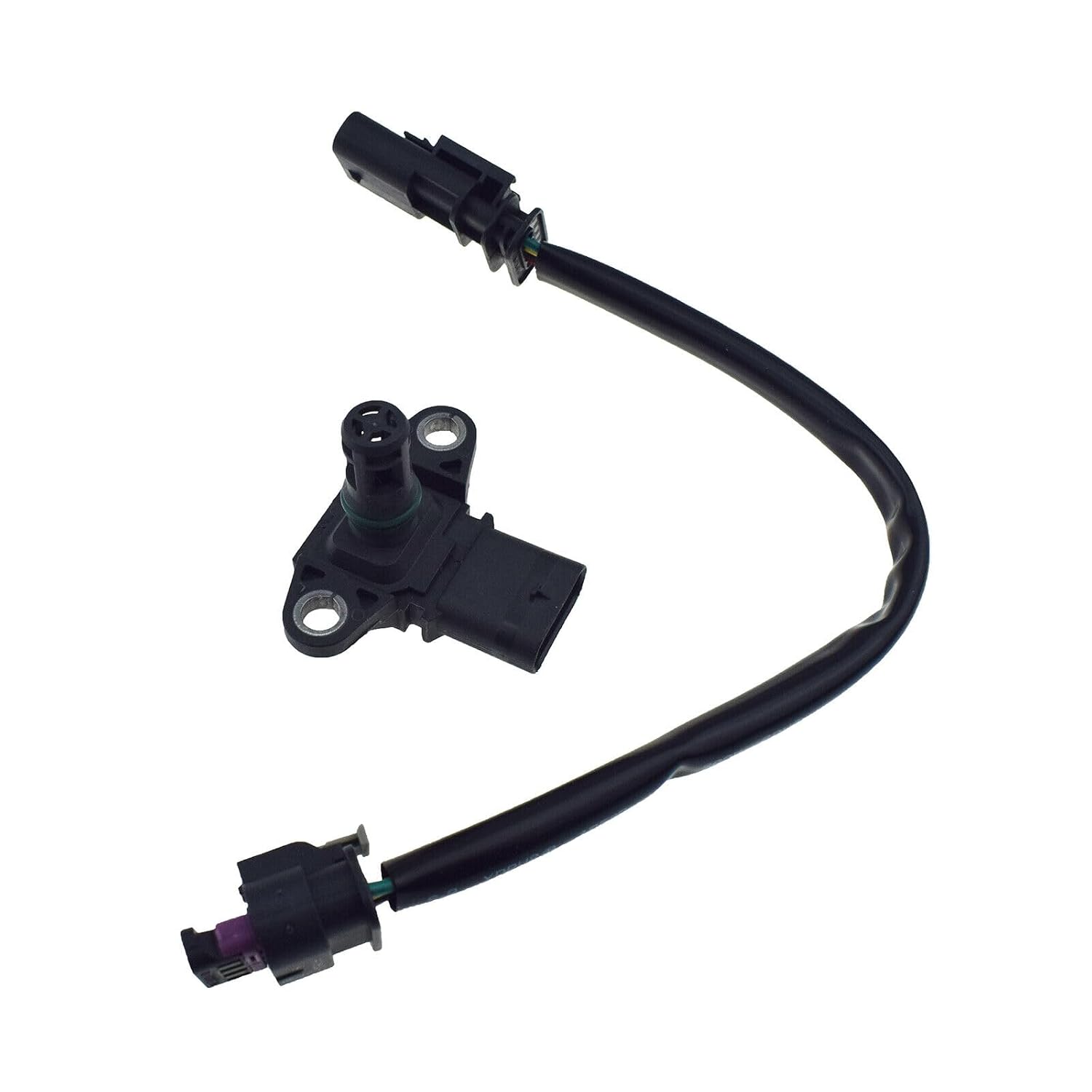 ya 5 8.24 baidi MAP Pressure Sensor with Wiring Harness for BMW 135i 335i 535i N54 N55 13627843531
