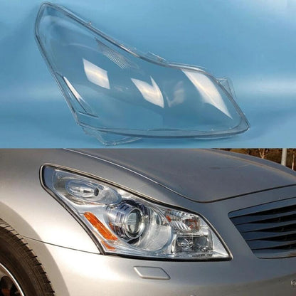 ya 4 8.14 Applicable to for Infiniti G25 G35 2007-10 Right side headlight lens cover + sealant 