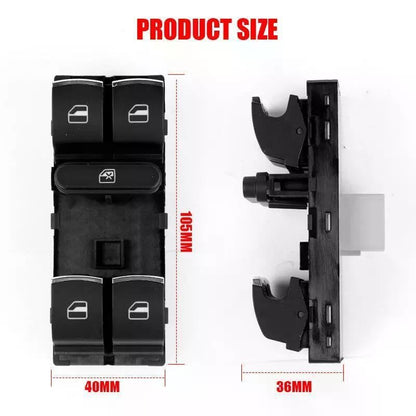 ya 5 8.10 5ND959857 Power Window Switch Fit for VW for Golf for Tiguan Auto Lift Safety Design