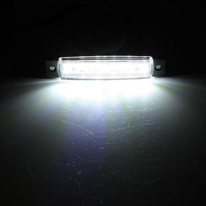 ya 13 9.15 baidi 2 Pcs Side Indicator Light Trailer Lighting Stop Tail Turn Signal Lights