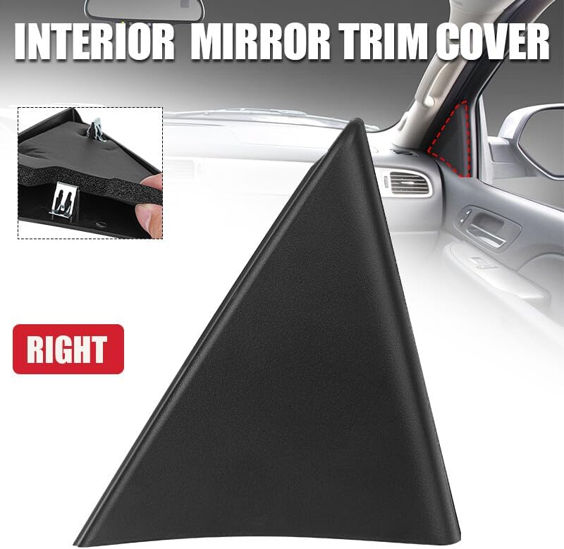 ya 8 8.24 baidi Inner Mirror Triangle Cover Right Fit For 07-14 for Chevrolet for Silverado for GMC for Sierra