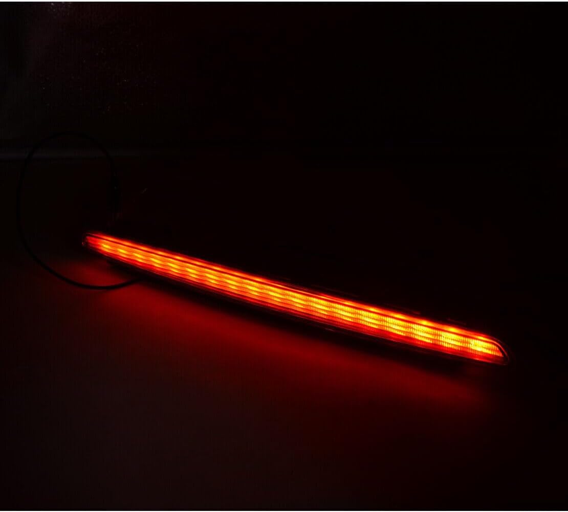 ya 4 8.10 Red lens rear additional brake light fits for Mercedes-Benz SLK R171 2004-2011 