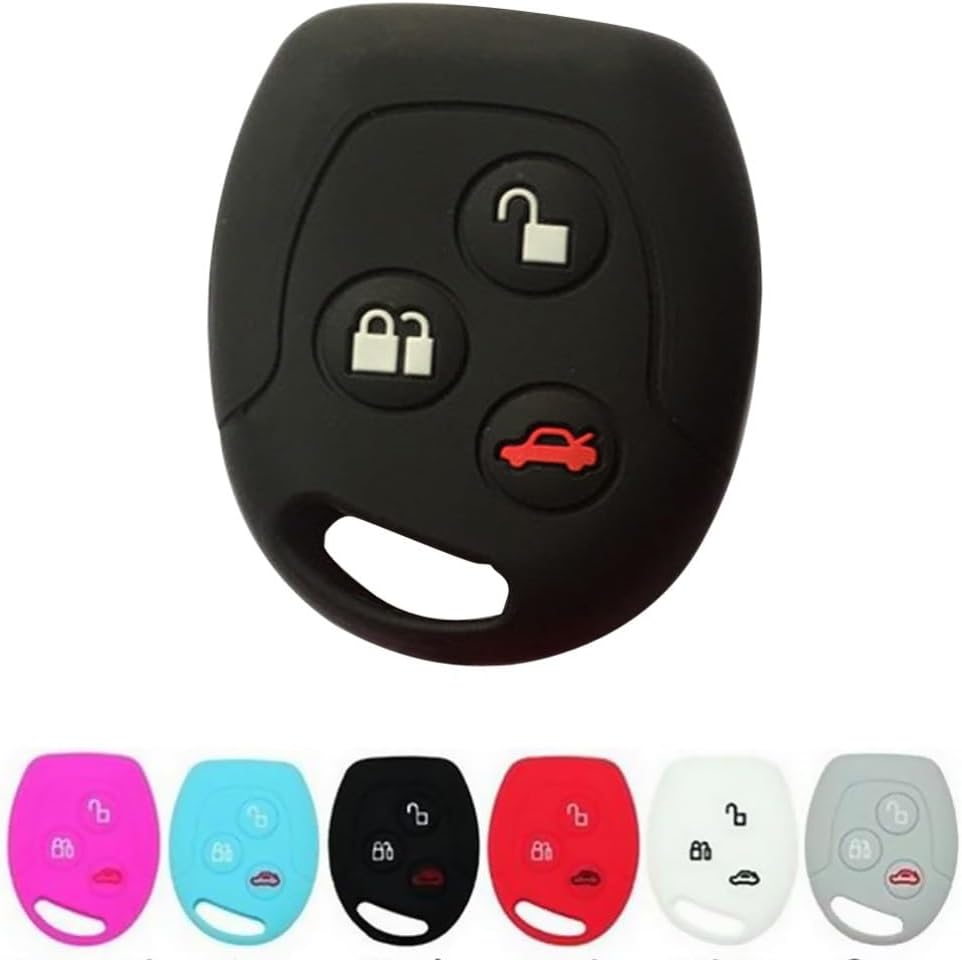 ya 9 10.24 3 Buttons Silicone Key Cover Car Remote Protective Case Protector