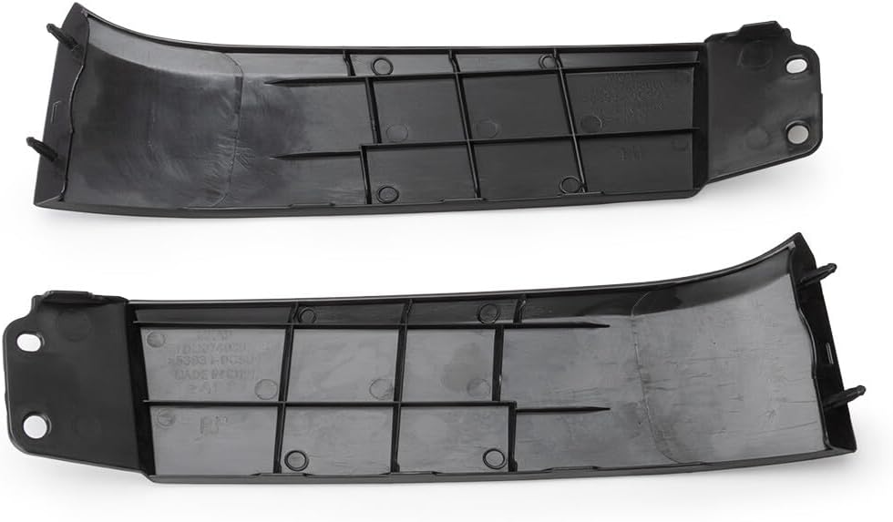 ya 7 8.24 baidi Pair Bumper Fender Extension Headlight Filler for Tundra 2007-13 / Sequoia 08-17
