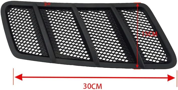 ya 10 9.16 baidi 1-piece Set of for Mercedes-Benz 2012-2015 W166 GL350 450 Front Hood Ventilation Grille