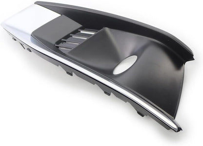 ya 4 8.10 for Audi A4L 2020 2021-2022 Front Left Side Bumper Fog Light Grille Cover Trim
