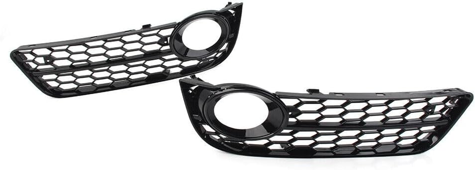 ya 2 8.15 2xHoneycomb front bumper fog light grille protective cover suitable for Audi A5 2008-2011 2010