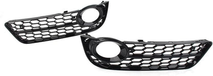 ya 2 8.15 2xHoneycomb front bumper fog light grille protective cover suitable for Audi A5 2008-2011 2010