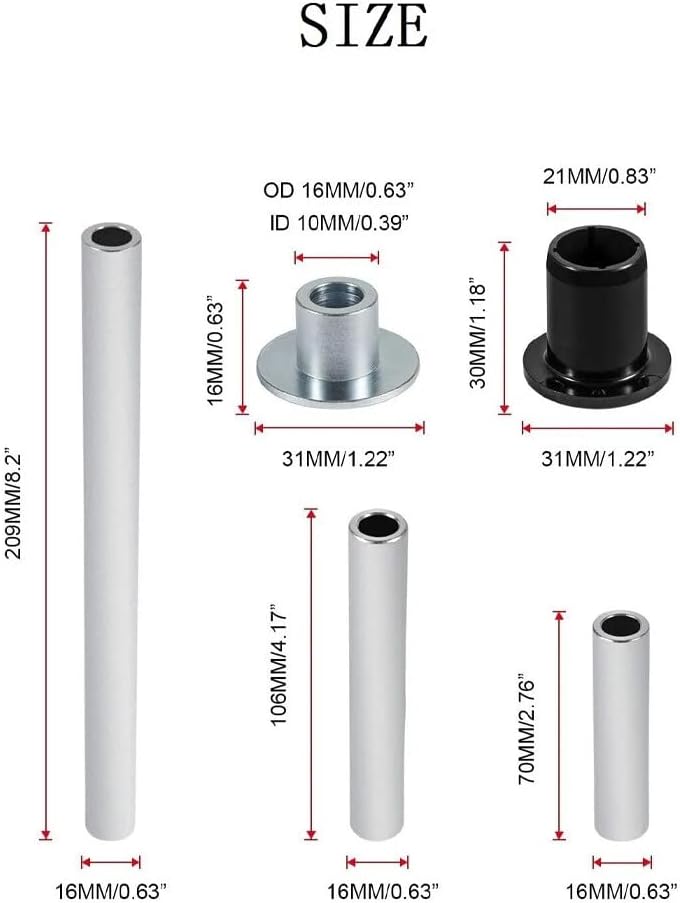 ya 4 8.14 Complete Front& Rear A-Arm Bushing Kit for 2008-2014 for Polaris RZR 800/80