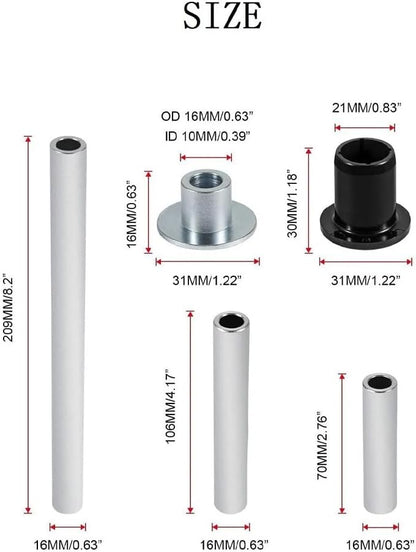 ya 4 8.14 Complete Front& Rear A-Arm Bushing Kit for 2008-2014 for Polaris RZR 800/80