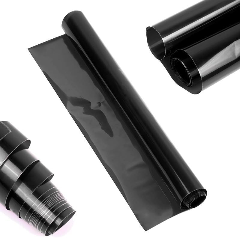 ya 13 9.15 baidi 30x50cm Light Smoke Black Tint Film Headlights Tail Lamp Cars Vinyl Wrap New