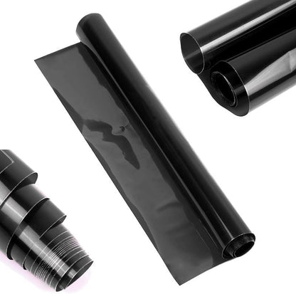 ya 13 9.15 baidi 30x50cm Light Smoke Black Tint Film Headlights Tail Lamp Cars Vinyl Wrap New