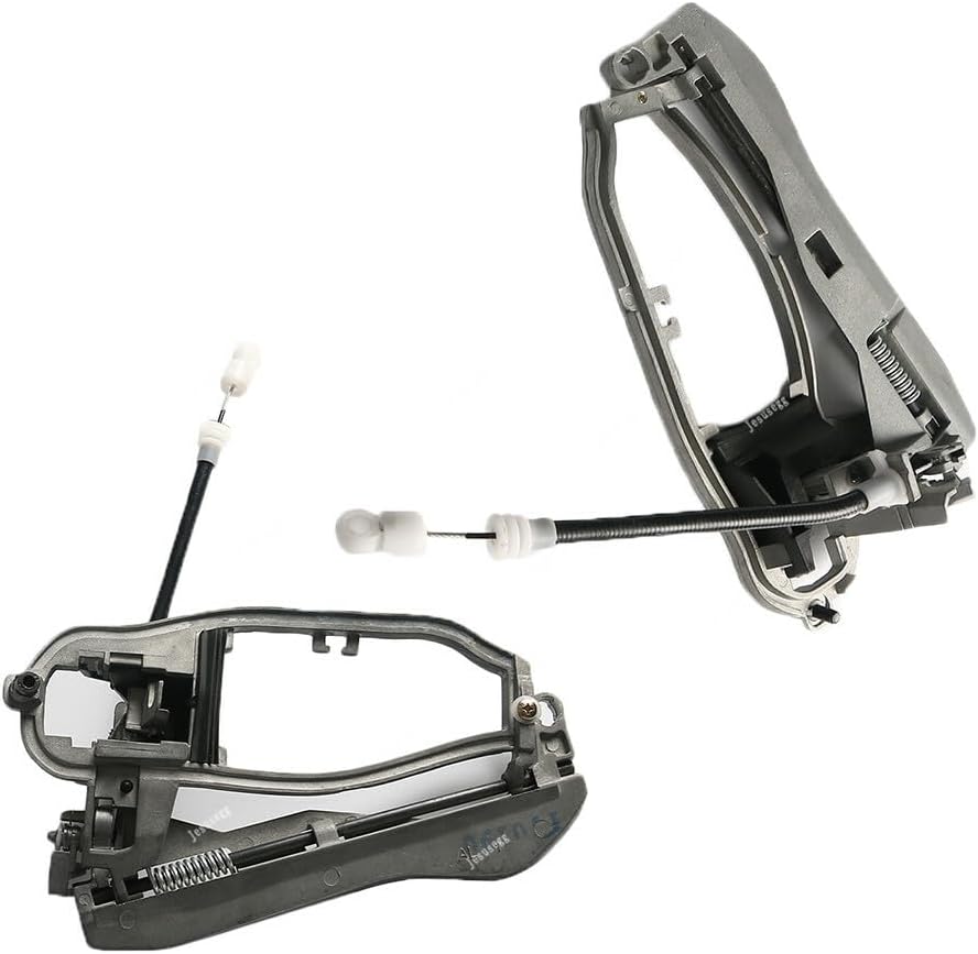 ya 9 10.24 2X Exterior Door Handle Carrier Rear Left & Right Side Outside for BMW for X5 E53