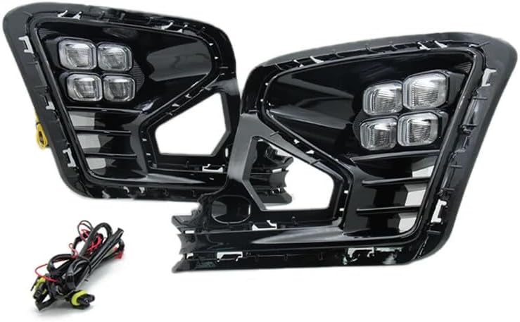 ya 9 10.24 1Pair Front Bumper Fog Light Daytime Running Light LED for Kia Rio 2022 2023