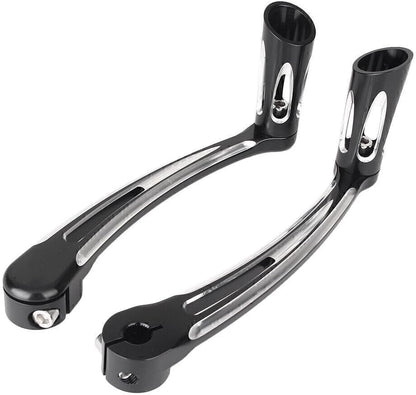 ya 5 8.10 2X Brake Pedal Lever Gear Shift Lever for Harley-Davidson FL Softail 2000-16