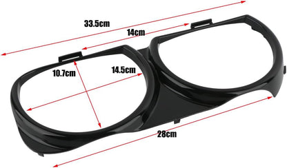 ya 10 9.16 zhengce Pair LH&RH Front Headlight Lamp Bezel Trim for Dodge for Challenger 2015-20