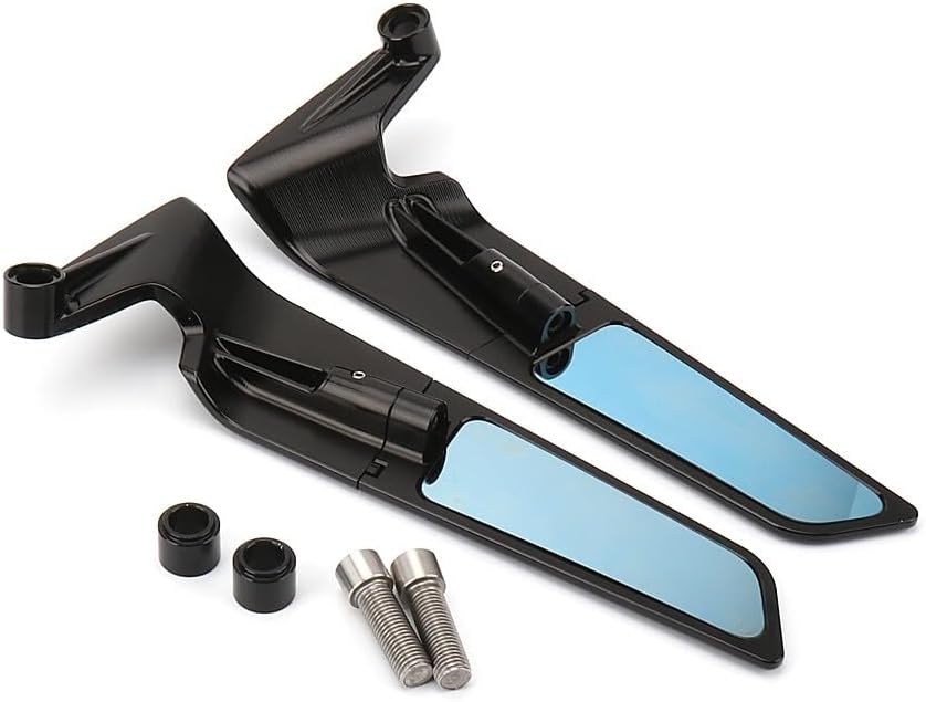 ya 2 8.15 360¡ã Adjustable Wing Fin Rear-View Side Mirrors for Streetfighter V2 955 V4 1100