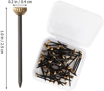 ya 26 10.21 baidi 60pcs Photo Frame Hanging Nails Picture Hangers Nail Home Hanging Photo Hook Pin