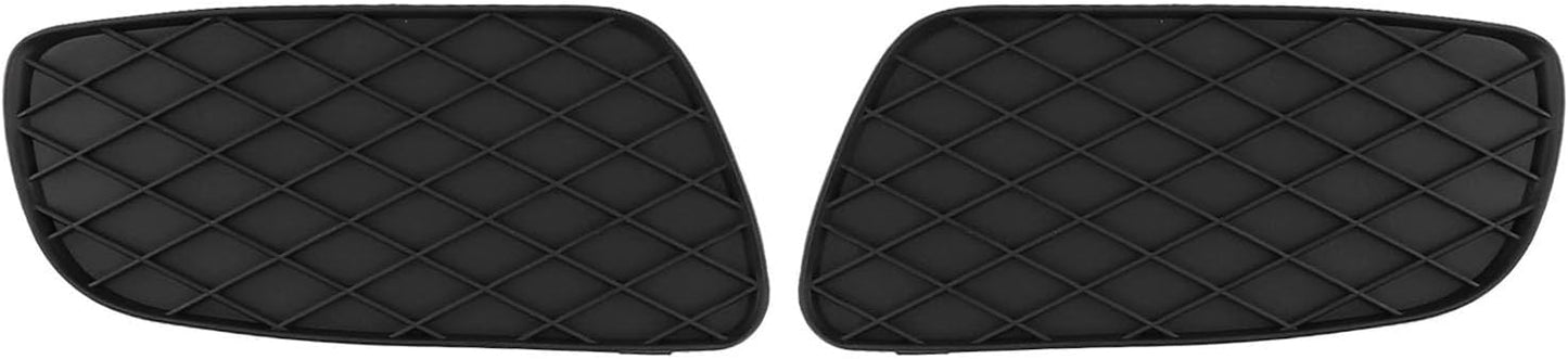 ya 6 8.24 baidi 1Pair Front Lower Bumper Grille Fog Lamp Cover for for Smart for Fortwo 451 08-12