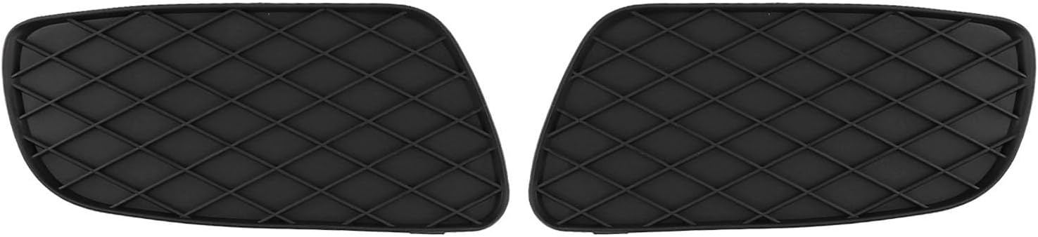 ya 6 8.24 baidi 1Pair Front Lower Bumper Grille Fog Lamp Cover for for Smart for Fortwo 451 08-12