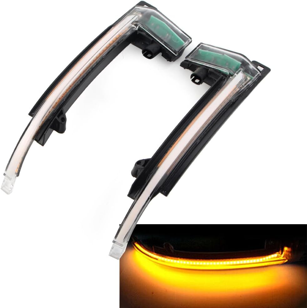 ya 14 9.20 zhengce LED Dynamic Turn Signal Side Mirror Lights for Audi A8 A6 A4 A5 S4 S5 S6 SQ-1
