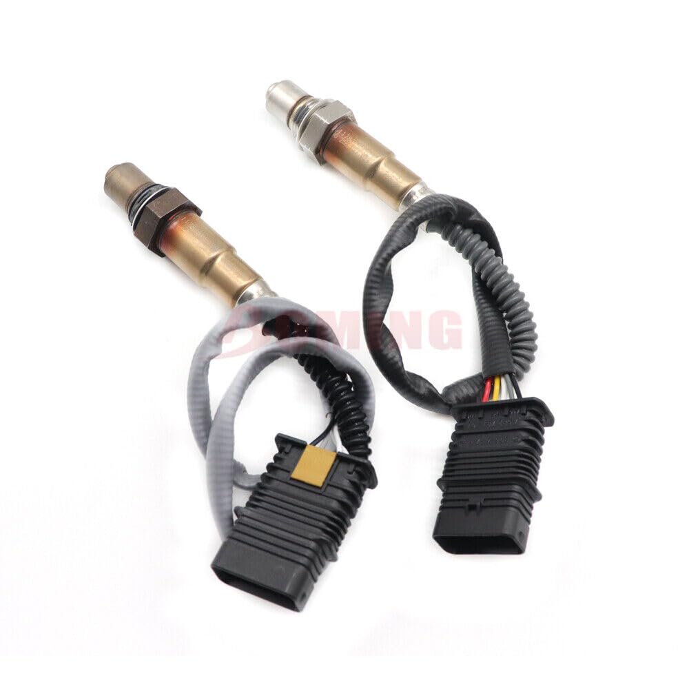 ya 4 8.14 2 Pieces Oxygen Sensor 11787589121 11787589122 for BMW F20 125i F30 F35 328i X1 E84 X3