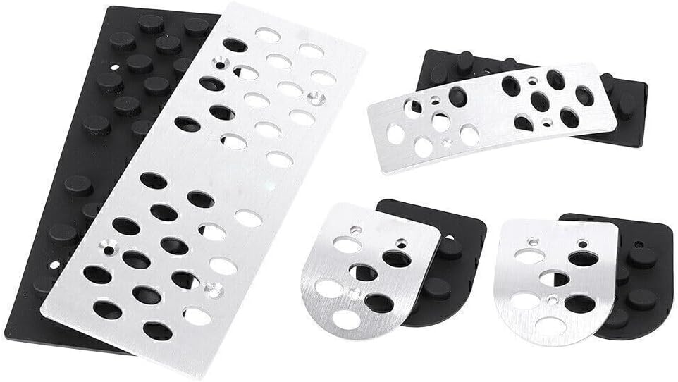 ya 11 9.14 baidiFoot Rest STI MT Pedals Set Pads for Subaru Legacy Outback Forester Impreza Auto
