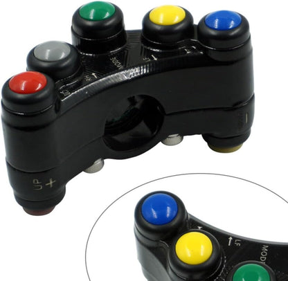 ya 4 8.14 7/8 22mm Motorcycle Switches Handlebar Control Switch Button ON OFF Start Kill