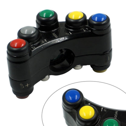 ya 12 10.8 zhengce 7/8 22mm Motorcycle Switches Handlebar Control Switch Button ON Off Start K