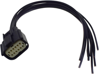 ya 4 8.10 2PCS 68364272aa Headlight Connector Pigtail Harness For 2015-2018 for Dodge Charger