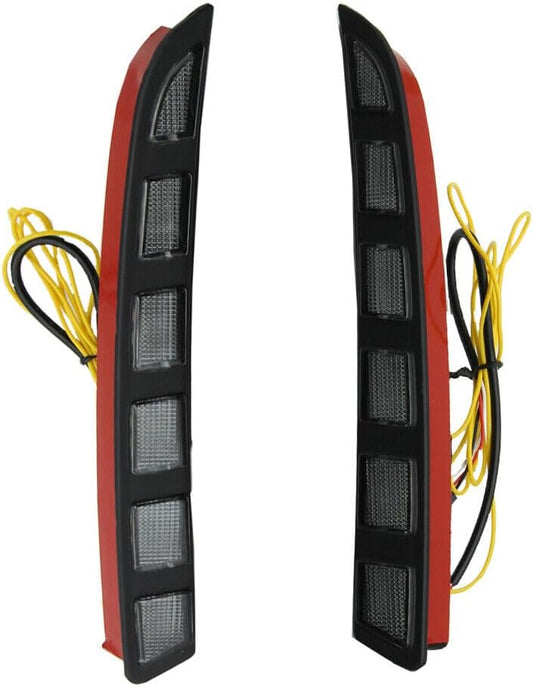ya 2 8.15 Fit for Hyundai Tucson 2021+ 2x LED DRL Daytime Running Driving Light W/Turn Signal