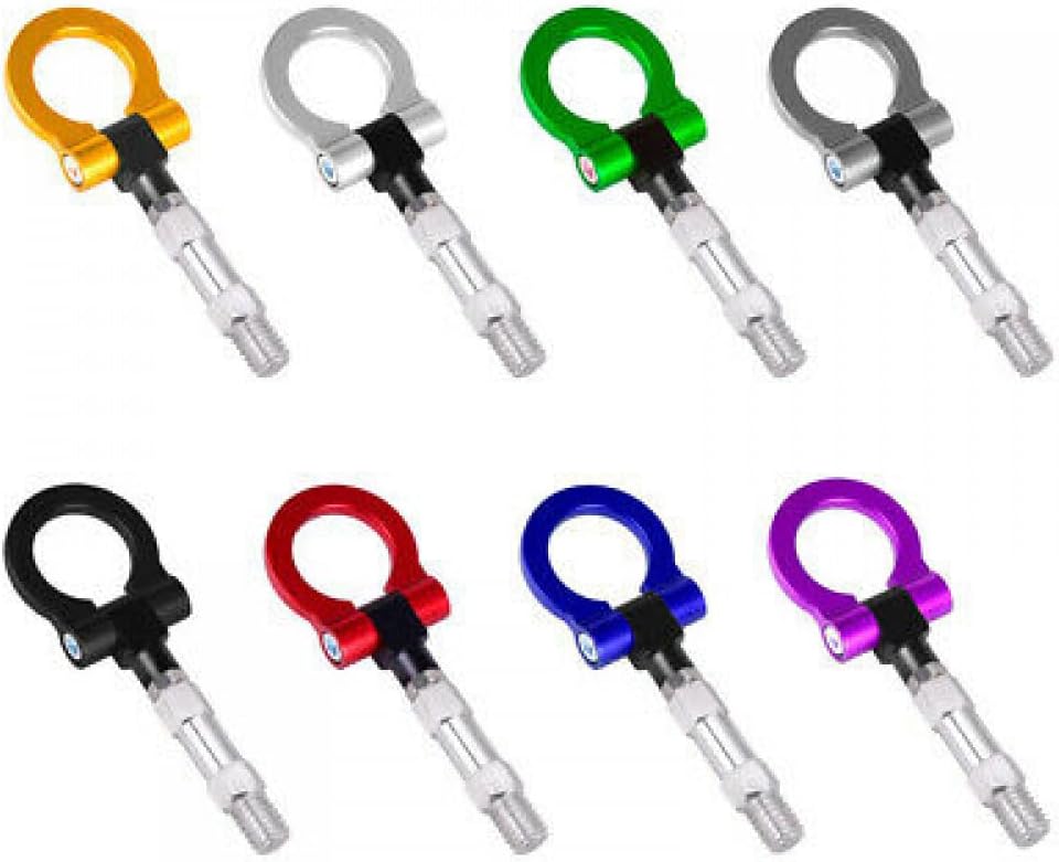 ya 4 8.8.2 for BMW 3/4/5 Series On Tow Hook Eye Towing Colorful JDM Towing Hook Ring Kit