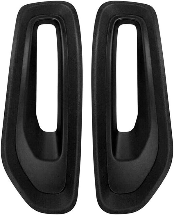 ya 4 8.10 One pair of left and right front bumper fog light bezel covers for 2019-2021 for Ram 1500 