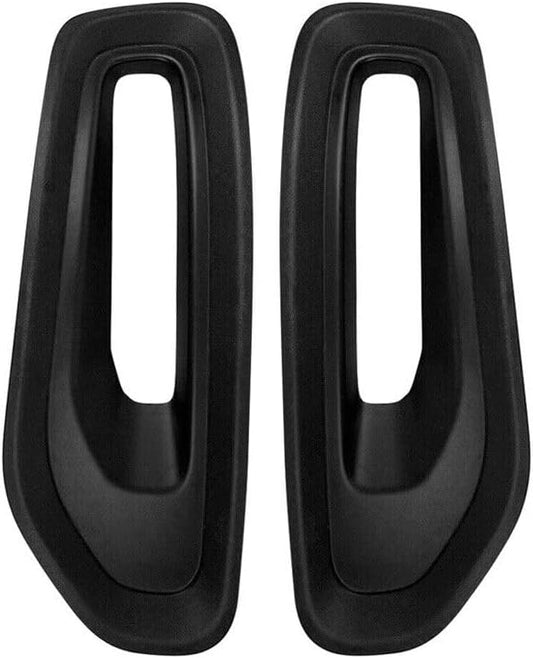 ya 4 8.10 One pair of left and right front bumper fog light bezel covers for 2019-2021 for Ram 1500 