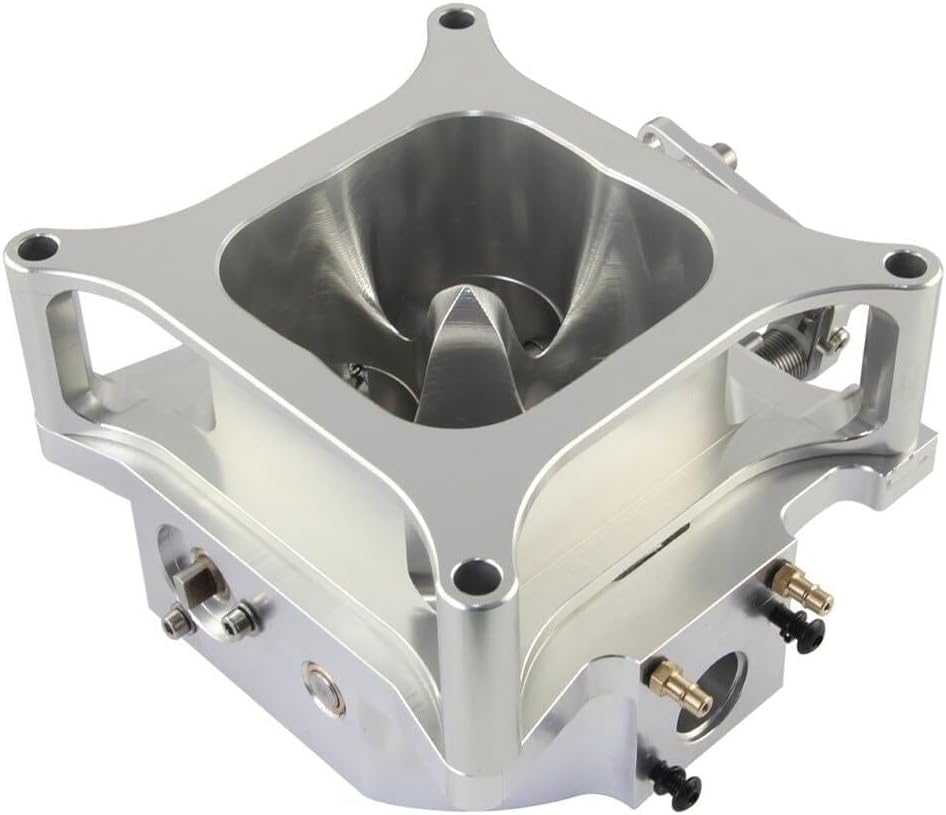 ya 2 8.15 1000CFM 4150 Flange Carburetor Throttle Body 1.75 Core 4 Barrel w/ 2 Spacer SL
