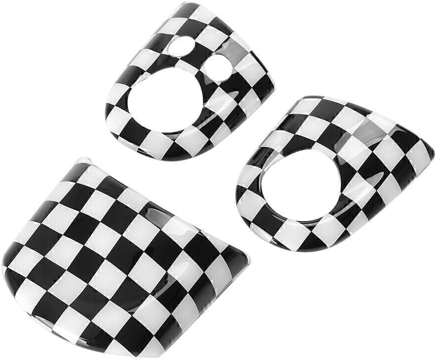 ya 4 8.14 Steering Wheel Cover Decorative Trim fit for Mini Cooper R55/R56/R57 2007-UP Car gk