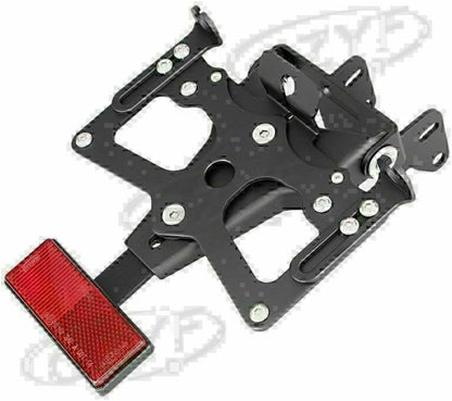 ya 6 8.24 baidi Adjustable CNC Number Plate Tail Tidy Lisence Bracket Motorcycle for Yamaha